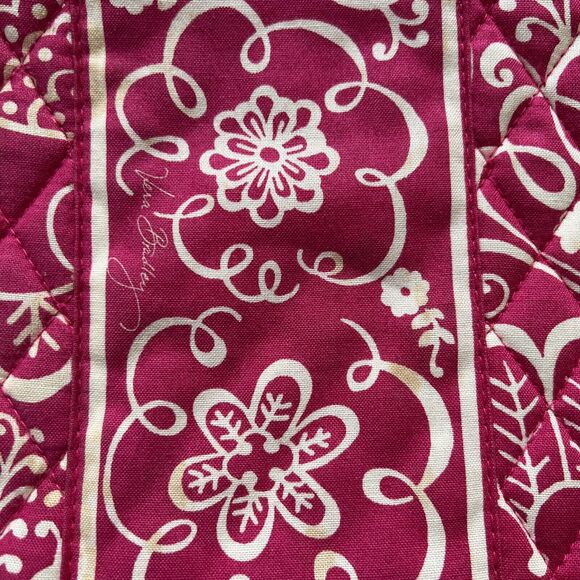 Vera Bradley Twirly Birds Pink Hardshell Laptop Case - Picture 2 of 16